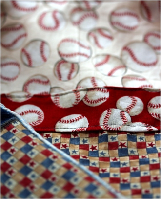 Baseballs&Stars SewnInVermont©