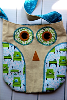 Owl Tote Bag, Sewn in Vermont©