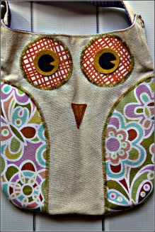 Owl Tote Bag, Sewn in Vermont